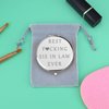 Sister in Law Gifts Compact Makeup Mirror Bonus Sister Gifts Sister in Law Birthday Gifts Gifts for Sister in Law Bridal Shower Gift Folding Makeup Mirror Wedding for Her(Silver)