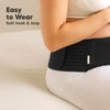 KeaBabies Maternity Belly Band for Pregnancy - Soft & Breathable Pregnancy Belly Support Belt - Pelvic Support Bands - Tummy Band Sling for Pants - Pregnancy Back Brace (Midnight Black, 2XL)