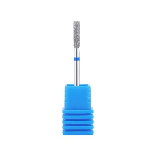 NMKL38 Diamond Bit Small Barrel Shape Electric Nail Drill File Cuticle Cleaner Tool for Rotary Nail Drill Machine Manicure Pedicure Polishing Kit (Medium 2.5)