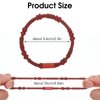GEEHUA Boho Hair Ties, 20Pcs Hair Tie Bracelets for Men Women Cute Brown Bracelets Hair Ties Soft Elastic Hair Ties for Buns Curly Thick Thin Hair Pony Tails Holders No Damage(4 Styles, 10 Colors)