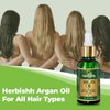 Herbishh Argan Oil for Hair – Deep Condition Hair Treatment Argan Oil – Argan oil for Hair Frizz Control & Damage Repair –30ml