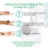 Cirepil - Empty Metal Tin - Capacity : 400g or 14.10fl oz - Use with The Cirepil Heater - Replacement Waxing Pot