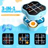 Freecat Tic Tac Toe Game, 3-in-1 Electronic Handheld Games Console for Kids Memory Growth, Portable Puzzle Travel Games,Board Game for Kids and Adults, Christmas and Birthday Gifts for All Ages 3+