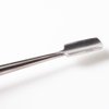 Best Cuticle Pusher and Spoon Nail Cleaner - Professional Stainless Steel Cuticle Remover, Cutter and Trimmer Manicure and Pedicure Tool – for Fingernail and Toenail Care by Malva Belle