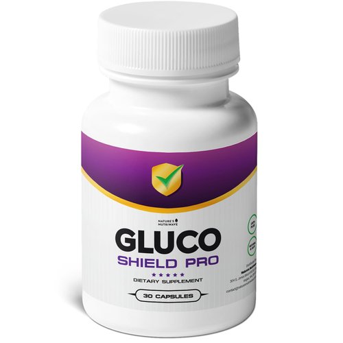 GlucoShield Pro - Natural Supplement with Vitamins B1, B2, B6, Magnesium, Zinc & Calcium | Non-GMO, Stimulant-Free, Easy-to-Take | Made in The USA, GMP-Certified | 30 Capsules, 1 Month Supply
