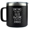 KLUBI Inspirational Gifts for Men Sometimes You Forget You’re Awesome Mug Birthday Gifts For Men Thank You Gifts For Men 14 Ounce Tumbler for Men Birthday Gift Ideas Travel Cup Dad Gifts for Birthday