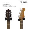 Sondery Guitar Wall Mount Hanger, Auto Lock and Adjustable Hook Holder for Acoustic and Electric Guitar, Ukulele, Bass, Banjo and Mandolin, NOT for Nitro Finish
