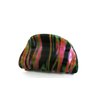 Generic Medium size mixed black pink green marbled hair claw clip
