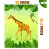 Jungle Birthday Party Supplies,Pin The Tail on The Giraffe,Safari Theme Zoo Birthday Party Favor,Decoration