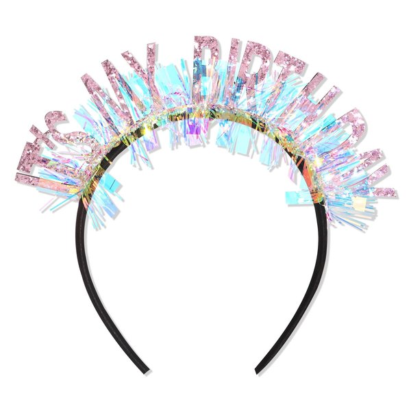 CIEHER Birthday Headband for Women Girls Birthday Crown Birthday Decorations Pink It' s My Birthday Headband Birthday Tiara Birthday Headbands