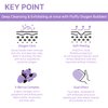 Toi:L Gentle Touch Bubble Peeling Body Pad(5pads), Body Scrub, Exfoliating Mitt for Body, Exfoliating gloves, washcloth, body loofah, 5-berry complex, dense bubble bath, bath shower, kp bump eraser