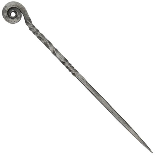 Armory Replicas Charming Countess Everyday Wear Forged Iron Twisted Spiral Design Medieval Hair Stick - Exquisite Gifts for Her, Perfect Renaissance Faire Accessory