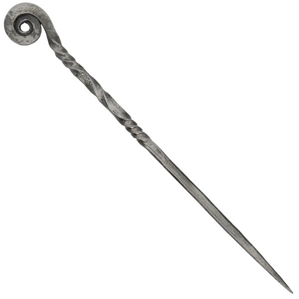 Armory Replicas Charming Countess Everyday Wear Forged Iron Twisted Spiral Design Medieval Hair Stick - Exquisite Gifts for Her, Perfect Renaissance Faire Accessory