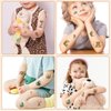Konsait 26 Sheets Animal Temporary Tattoos for Kids, Watercolor Birds Fish Jungle Safari Wild Animal Tattoos for Girls Boys, Kids Birthday Party Supplies & Kids Goodie Bags Stuffers