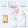 Fabtab Convenient And Easy To Use Foaming Hand Soap Refills - Hand Soap Tablets For A Guilt-free Cleaning Experience - Citrus Scent- Makes 4 X 11.9 Fl Oz (bottle Not Included) - Hand Soap Refills