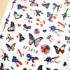 4th of July Nail Art Stickers,Independence Day Nail Stickers,3D Self-Adhesive Memorial Day Stickers for Nails Art Design,American Flag Patriotic Heart Star Decals for Fourth of July Nail Decoration…