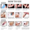 Handmade Press on Nails Medium Coffin - Cute Kawaii Cartoon Y2K 3D Cartoon Cat Design 10Pcs(S)