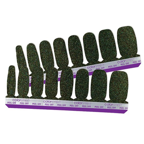 Color Street Gaelic Greenery Nail Polish Strips LIMITED EDITION