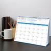 BHR Desk Wall Calendar 2024-2025,Monthly Desk Calendar from January 2024-June 2025,10"×8" Standing Flip Desktop Calendar
