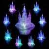 Coolplay 20 Songs Musical 3D Crystal Castle Puzzle for Adults Brain Teaser Light-Up Base Included, 105pcs