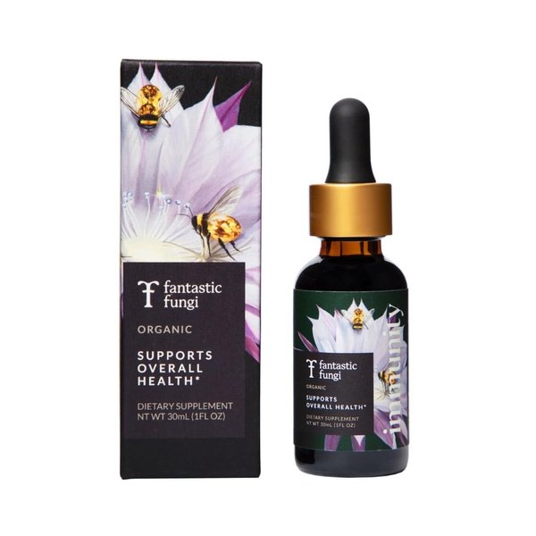 Fantastic Fungi Immunity Elixir | Organic Turkey Tail, Chaga and Maitake Mushrooms | Supports Overall Health*