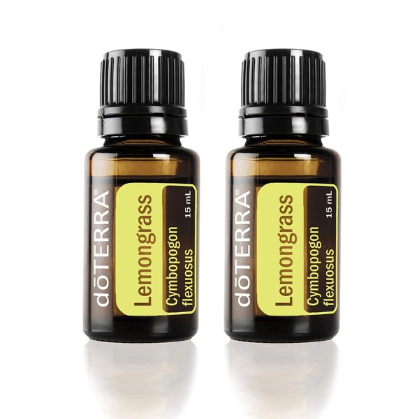 doTERRA Lemongrass Essential Oil 15 ml (2 Pack)