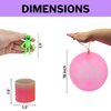 4E's Novelty 108 Pcs Prizes, 36 Of Each, Punch Balloons, Mini Coil Spring, Stretchy Bendable Man, Birthday Party Favor Sets for Kids, Sensory Fidget Treasure Chest Prize Box Toys for Classroom
