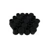 Shepherd Hardware 8758E Leg Tips 1/2-Inch Inside Diameter Rubber Chair Leg Caps, Black, 24 Count (Pack of 1)