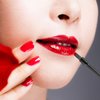 Disposable Lip Gloss Lipstick Wands Applicator Flat Brush Makeup Cosmetic Tools (100 Pcs)