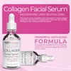 MD Selections Collagen Facial Serum & Cream | Face Moisturizer Advanced Collagen Peptide | Tighten for Dry Skin Vegan Repair Anti Aging Hydratation Faciale Formula | Serum 1 Fl Oz, Cream 2 Oz