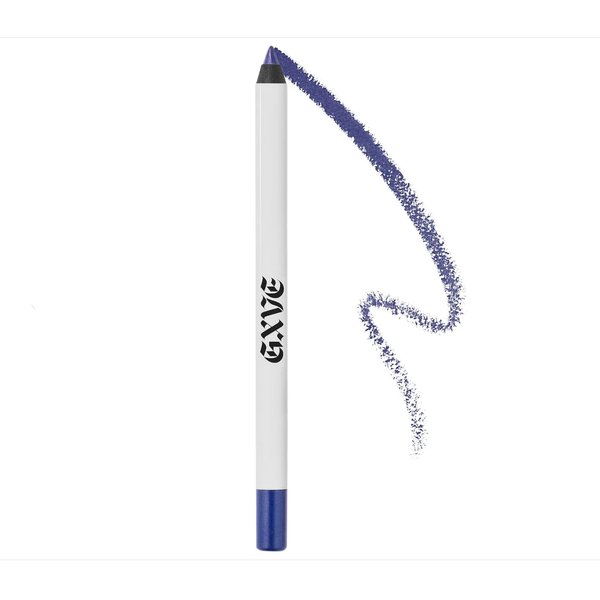 GXVE Line It Up 24 Hr Gel Pencil Waterproof Eyeliner .04 oz (Bathwater (Shimmering Cobalt Blue))