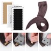 Hair Extension Tape Double Sided Tape for Hair Extensions Replacement Tape for Tape in Hair Extensions with Adhesive Remover Scraper Tool Bang Sticker Clip Alligator Hair Clip Rat Tail Comb Tweezers