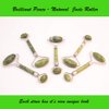 Jade Roller by BRILLIANT PEACE in beautiful Gift Box - relax and beautify with 100% genuine Jade stone facial massager beauty tool for eyes face and neck while rejuvenating skin and promoting wellness