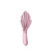 Wet Brush Go Green Curl Detangler Hair Brush- Pale Pink -Ultra-Soft IntelliFlex Detangling Bristles Glide Through Tangles with Ease - Great For Curly Hair-No Split Ends & Pain-Free for Wet or Dry Hair