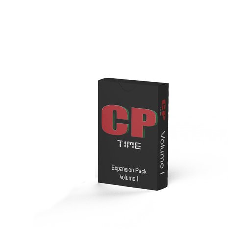 CP TIME Game: Expansion Pack Vol 1 - Card Game for The Culture. Trivia Style. Multiple Categories: Pop Culture, Music, General Knowledge, & More! (Volume 1)