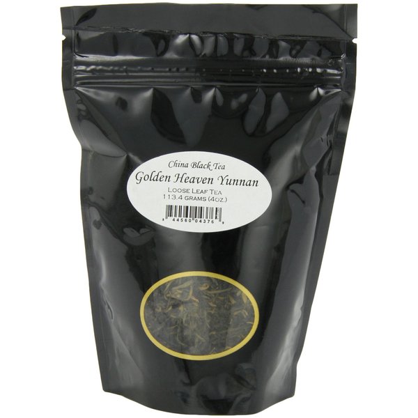 English Tea Store Loose Leaf, Golden Heaven Yunnan China Black Tea, 4 Ounce