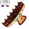 Camila Paris CP2678 French Hair Clip for Women, Double Wave, Girls Hair Claw Clips Jaw Fashion Durable and Styling Hair Accessories for Women, Strong Hold No Slip Grip, Made in France