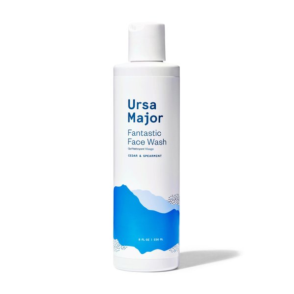 Ursa Major Fantastic Face Wash | Natural, Vegan & Cruelty Free | Daily Foaming Facial Cleanser for Men & Women | 8 ounces