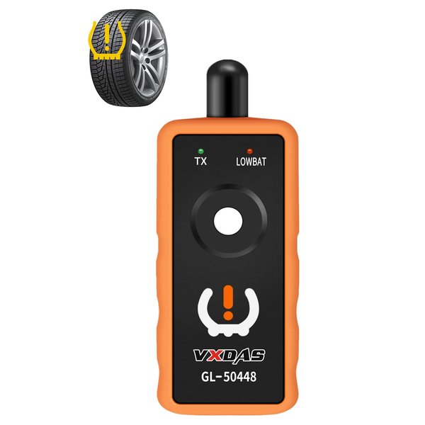 VXDAS TPMS Relearn Tool for GM Tire Pressure Monitor System Sensor TPMS Reset Tool GL50448 Programming Training Activation Tool for GM Chevy Vehicles Upgrade OEC-T5 EL50448