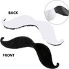 Tatuo 68 Pieces Fake Mustaches Eyebrow Beard Self Adhesive Fake Mustache Fiesta Party Supplies, Novelty Mustaches Stickers Set for Costume and Halloween Masquerade Party (Multicolor)