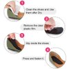 Dr. Foot’s Orthopedic Medial & Lateral Heel Wedge Gel Insoles for Supination & Pronation, Adhesive Inserts for Foot Alignment, Knee Pain, Bow Legs, Osteoarthritis - 3 Pairs (Transparent+Brown+Black)