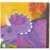 Amscan 509766 Prehistoric Dinosaurs Beverage Napkins, 16 pcs, Party Favor
