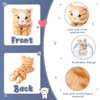 Harrycle 3 Pcs 9 Inch Stuffed Cat Animal Plush Cat Cute Stuffed Cat Plush Toys Small Cat Stuffed Animal Sleeping Gifts for Kid Classroom School Pet Party Favors Supplies Decoration(Classic Style)