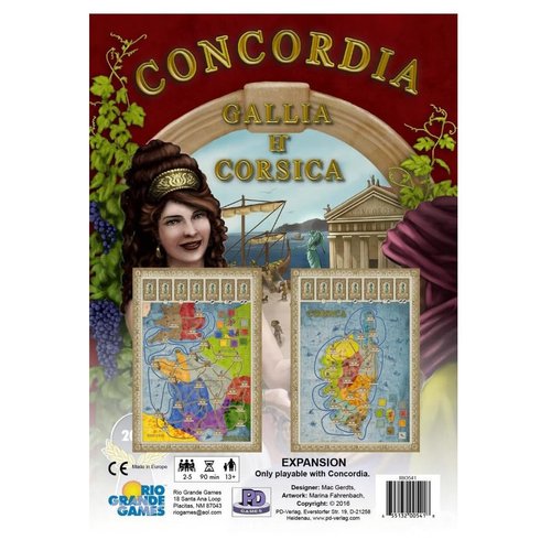 Concordia: Gallia & Corsica Board Game