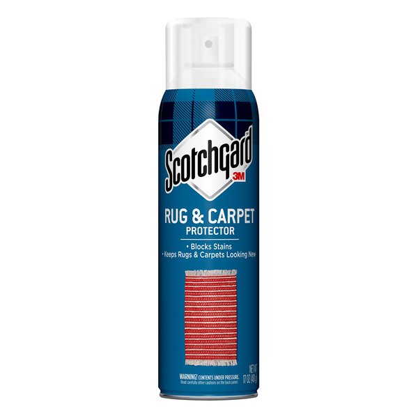Scotchgard Rug & Carpet Protector, Carpet & Rug Protector Blocks Stains During Fall and Winter Holidays, Fabric Protector Makes Cleanup of Stains from Food Spills Easier, 17 oz, 4406-17 PF