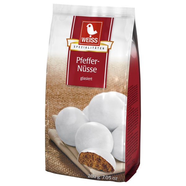 WEISS Glazed Pfeffernusse Cookies, 200 GR