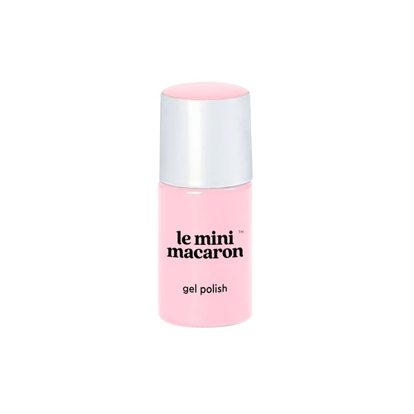 le mini macaron One Step Gel Nail Polish 3-in-1 Base Coat, Color and Top Coat. Salon Quality | Smudge-Free | Chip Free | Long Lasting | Quick Drying | Soak Off | Glossy (Fairy Floss)