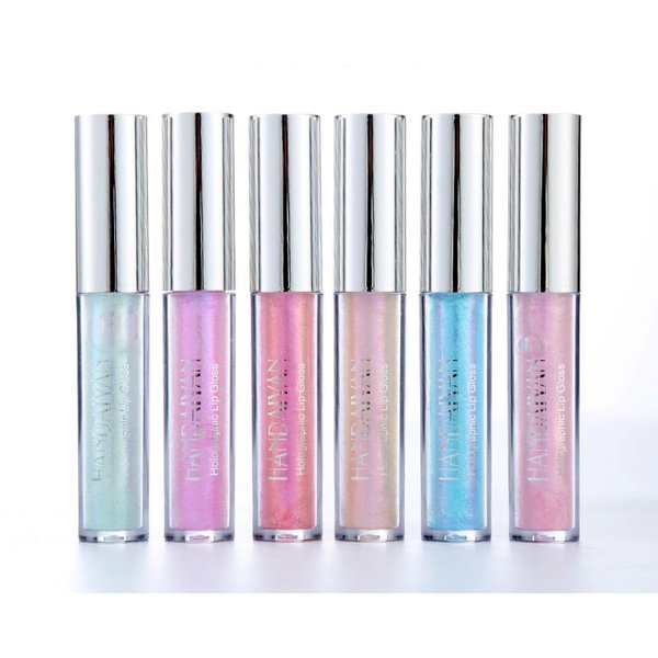 MAEPEOR Glitter Liquid Lipsticks Set 6 Colors Diamond Shimmer Metallic Lipstick Waterproof Long Lasting Makeup Kit Face Eye Glow Shimmer Shinning Lip Gloss Set (Set 01)