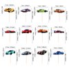 Cyodoos 48 PCS Race Car Cupcake Toppers, Car Party Decoration Birthday Party Supplies, Car Themed Party Supplies Are The Most Popular, Boys and Girls' Birthday Party Cake Decoration