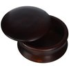 Kingsley Shave Soap Bowl with Lid Dark Wood